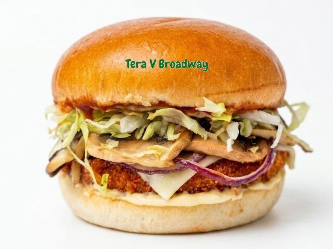 Smokin Bbq Crispy ChickUN Burger