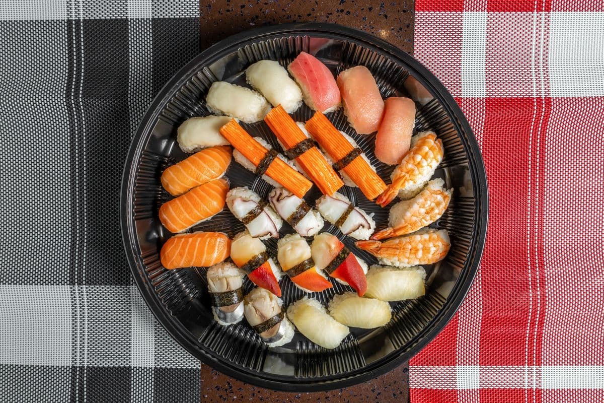 5C. Deluxe Sashimi Sushi and Maki Combo (108 pcs)