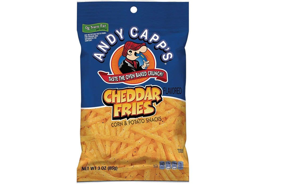 Andy Capp's Cheddar Fries (85gm) (430 Cal)