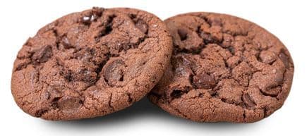 DOUBLE CHOCOLATE CHIP COOKIES Half Dozen (6) Cookies