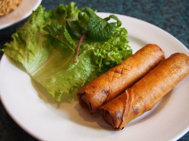 62. Vegetarian Crispy Spring Rolls with Tofu