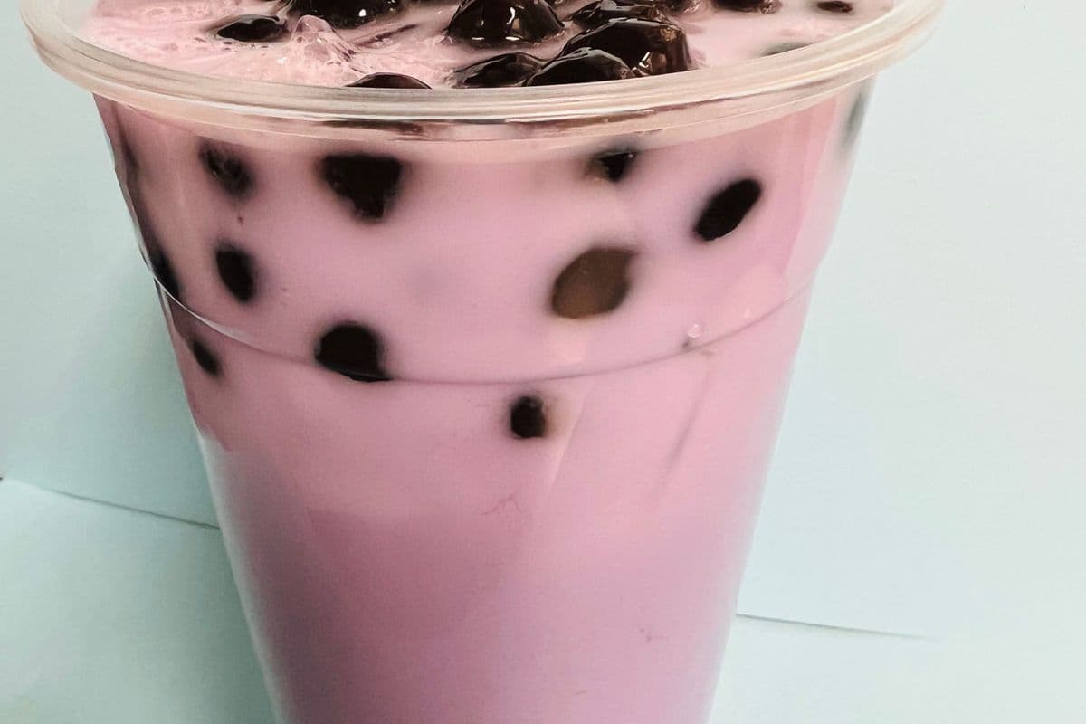 Taro bubble tea