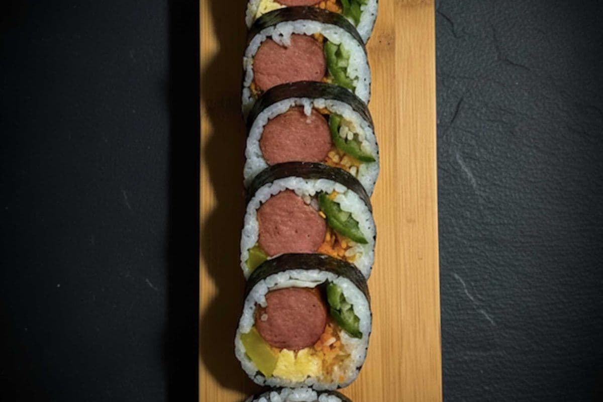 Hotdog Gimbap (10 pieces)