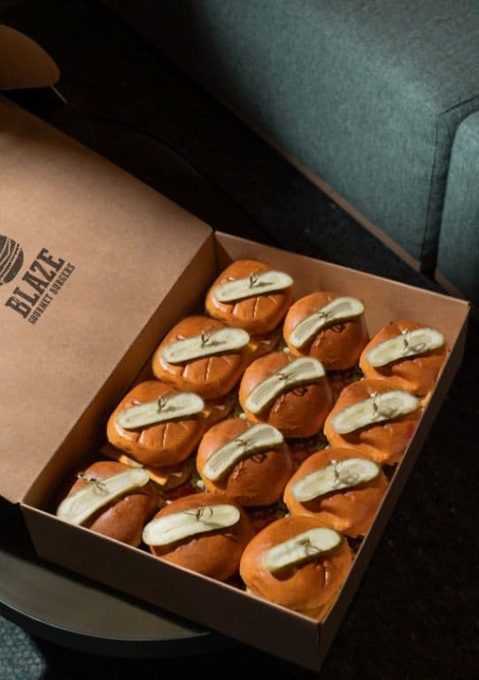 Box with 12 - Halal Blaze Burger