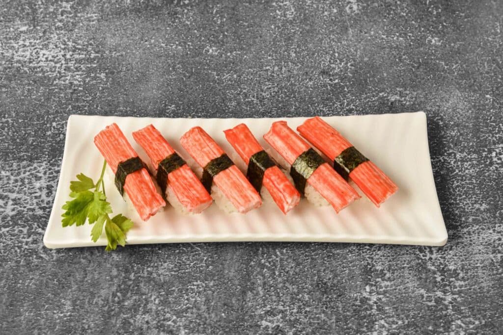 S4. Crab Meat Sushi (6 pcs)