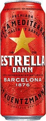 Estrella Damm Brewery Lager, 500 ml