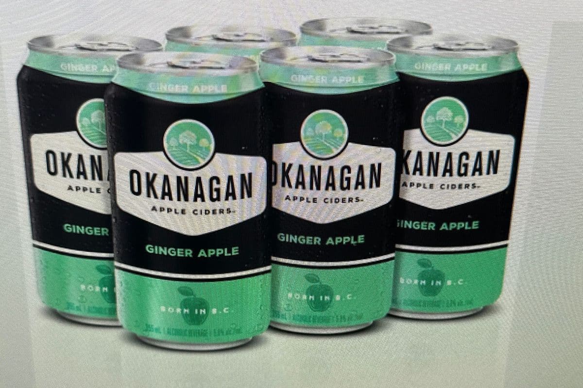 Okanagan Cider (Ginger Apple) (6 x 355 ml)