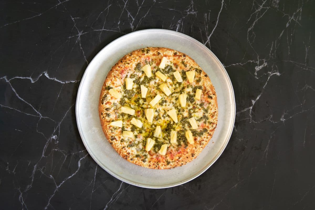 X-Large Pesto Pineapple Pizza