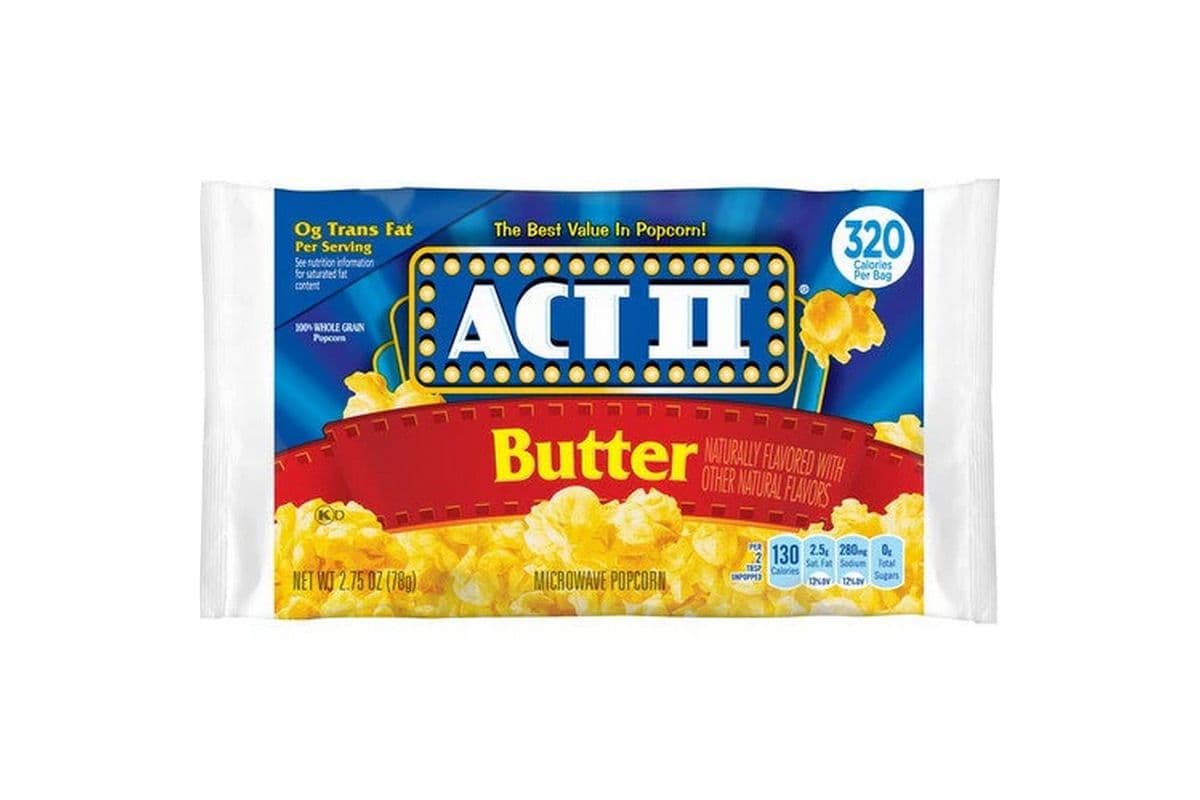 Act II Butter Microwave Popcorn