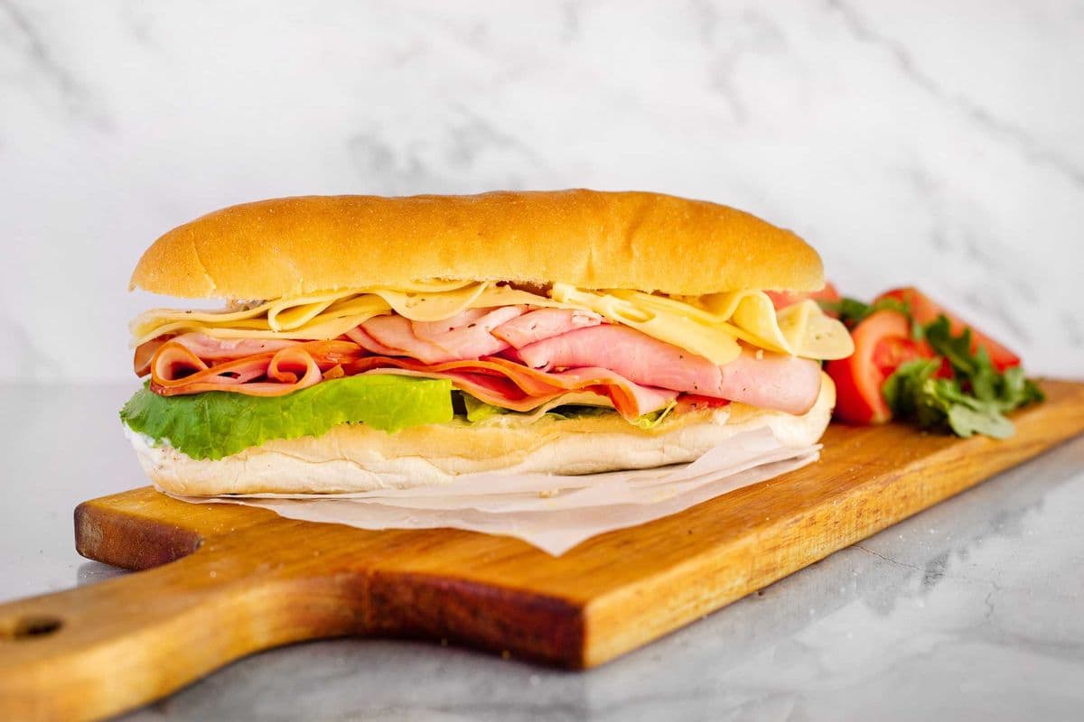 The Ham and Swiss Sandwich