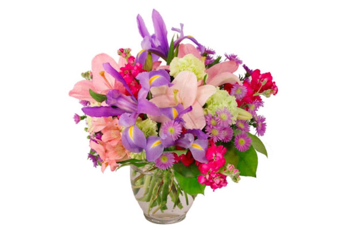 Prancing Lilac Floral Design