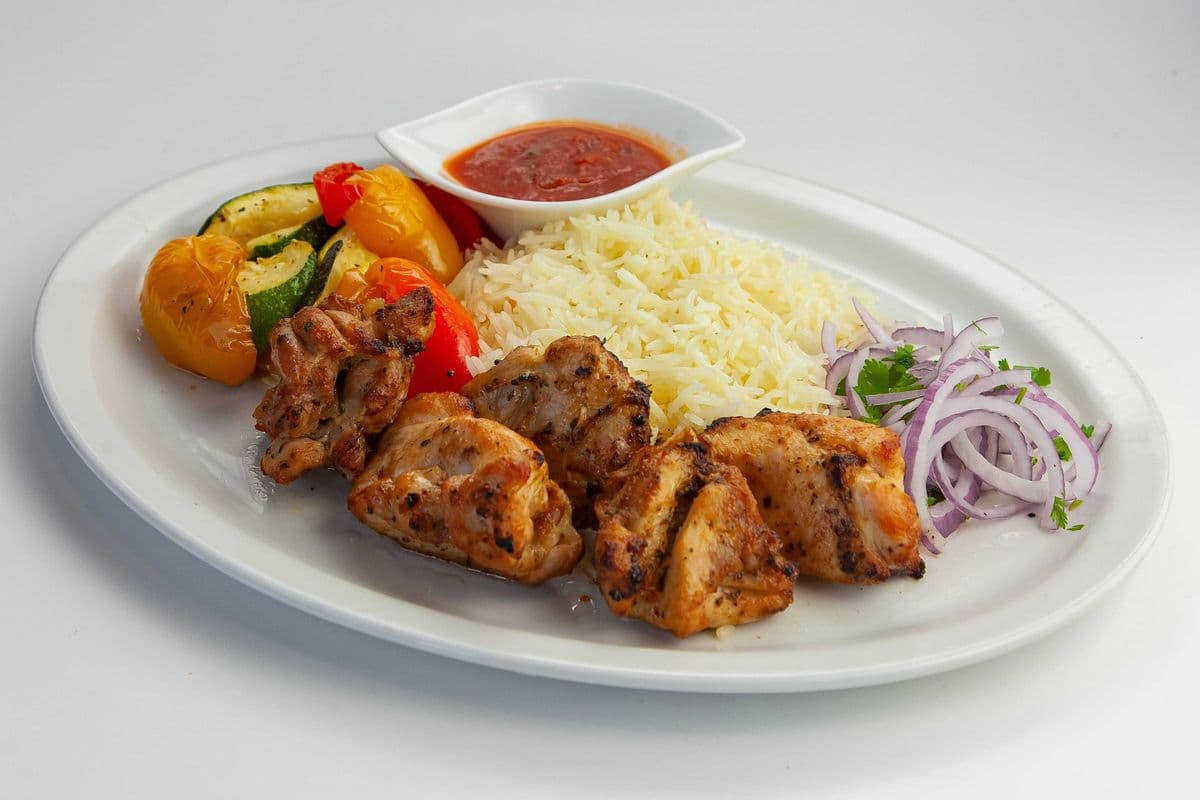 Chicken Shashlik Meal (5 pcs)