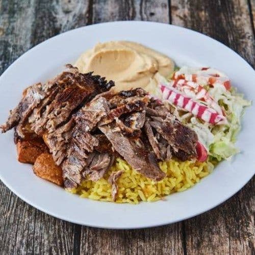 Assiette de shawarma / Shawarma Plate