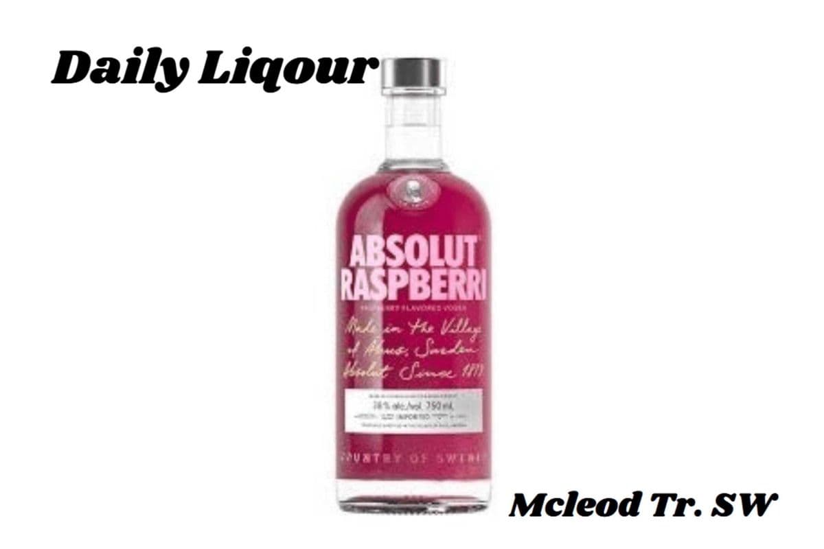 ABSOLUT RASPBERRI 750ML (1 x 750ML)