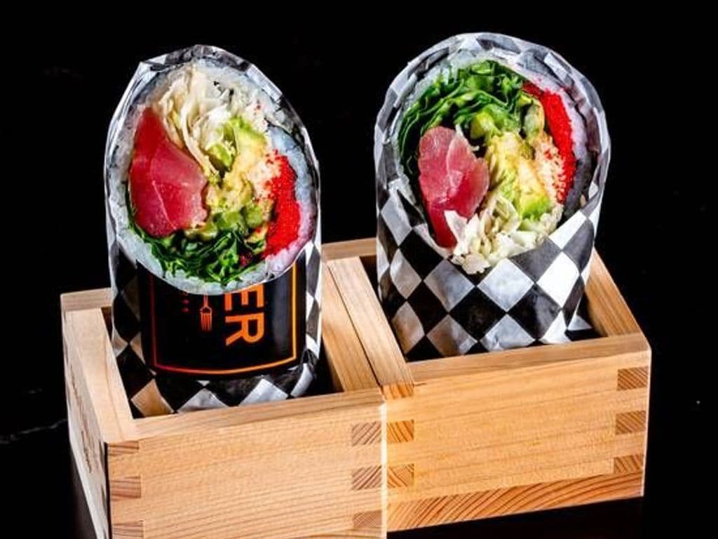 Flaming Dragon Burrito