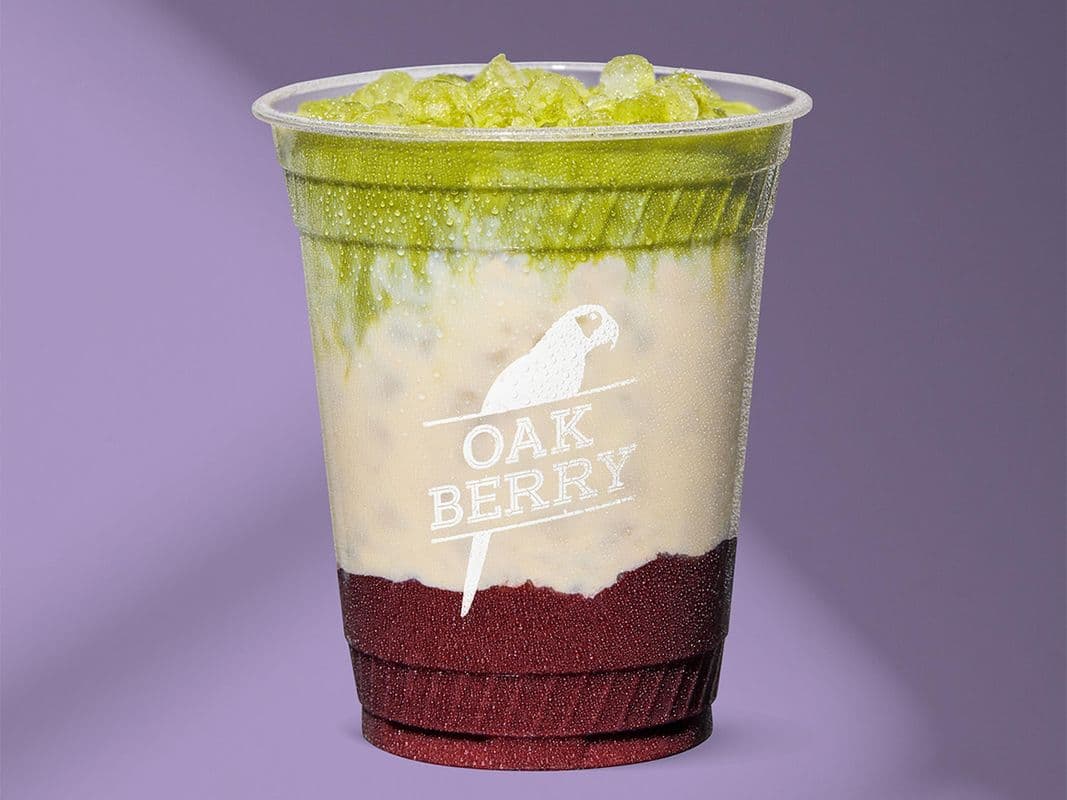Iced Açai Matcha Latte