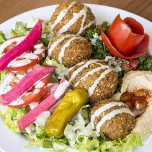 Assiette de falafel / Falafel Plate