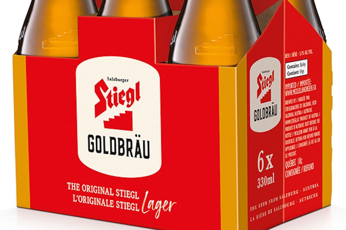 STIEGL GOLDBRAU LAGER 6 X 330ML PACK (1 x 330ML)