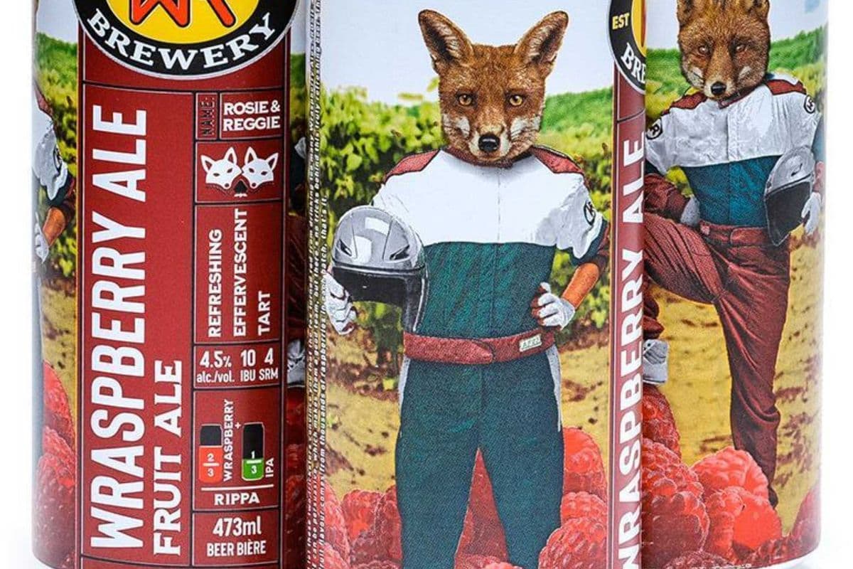 Wild Rose Wraspberry Ale (4 x 500ml)