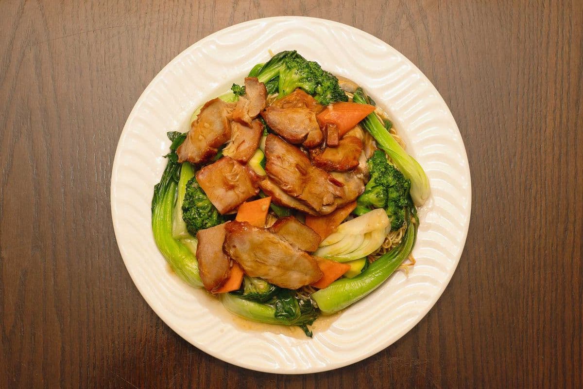 127. Pork Fried Noodles or Lo Mein