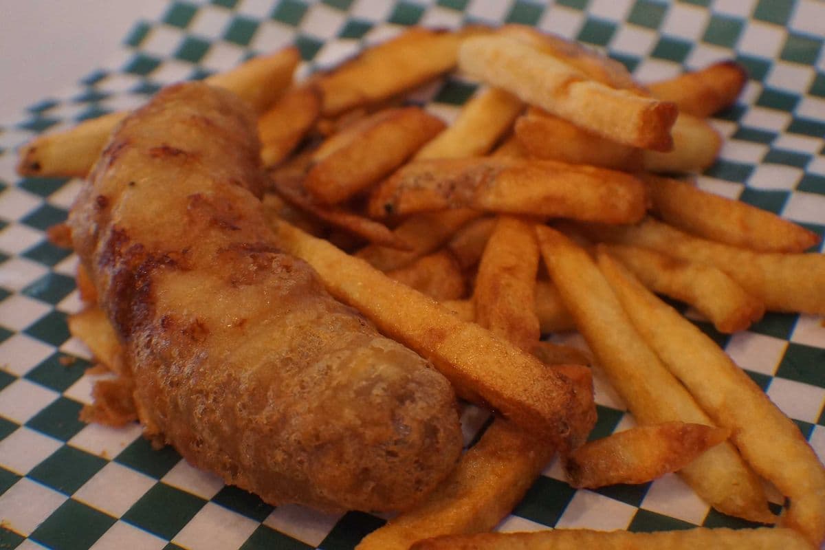 Sausage and Chips