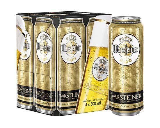 WARSTEINER PILSNER (4x500ML)
