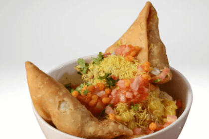 Samosa Chana Chaat
