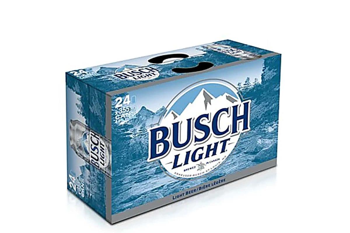 Busch Light 24pk (1 x 24x355ml cans)