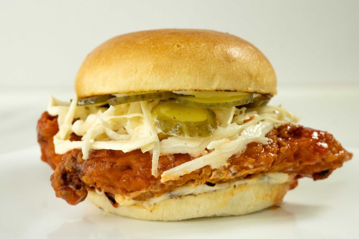 Spicy Crispy Chicken Burger