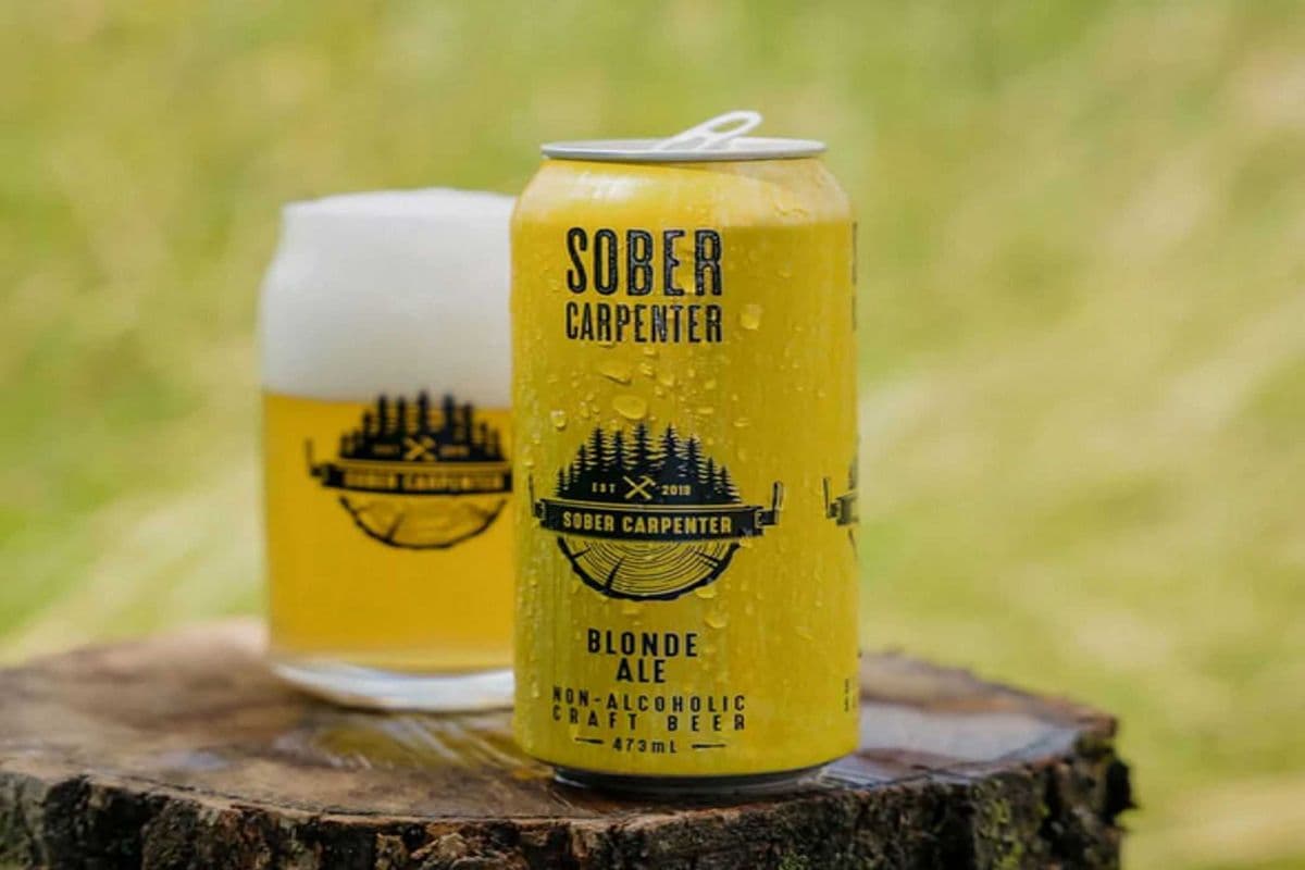 SOBER CARPENTER NON - ALCOHOLIC BLONDE ALE (4 x 473ML)