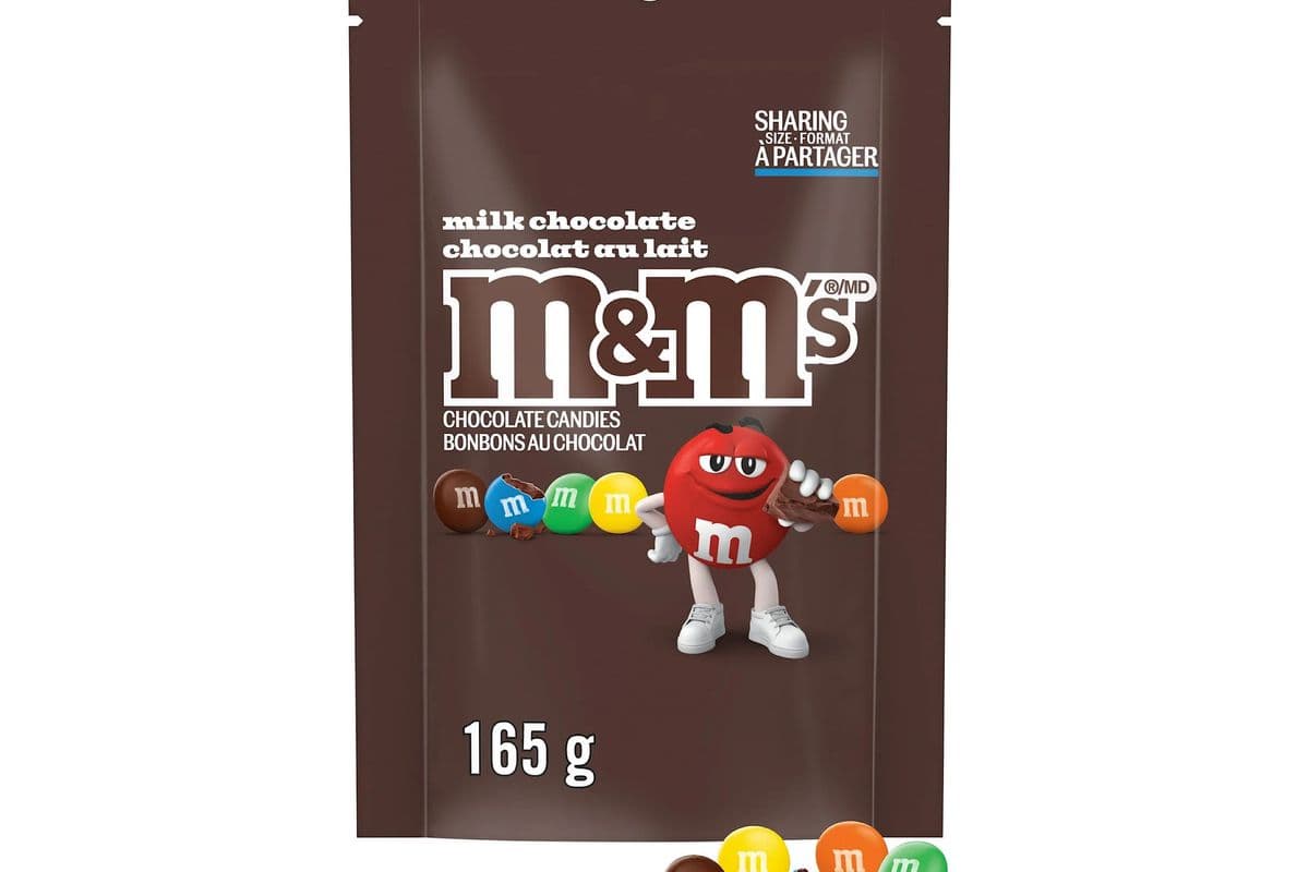 M&M's - Chocolat au Lait / Milk Chocolate (165 g)