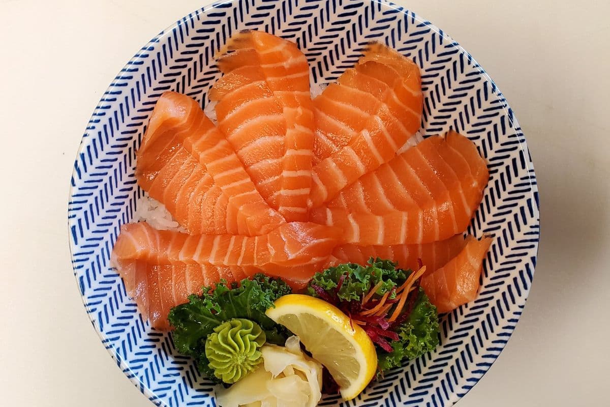 Salmon Donburi