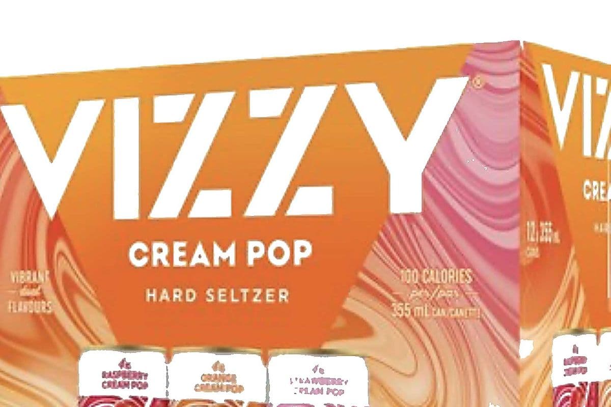 Vizzy Cream Pop Hard Seltzer 12PK (12 x 355ml)