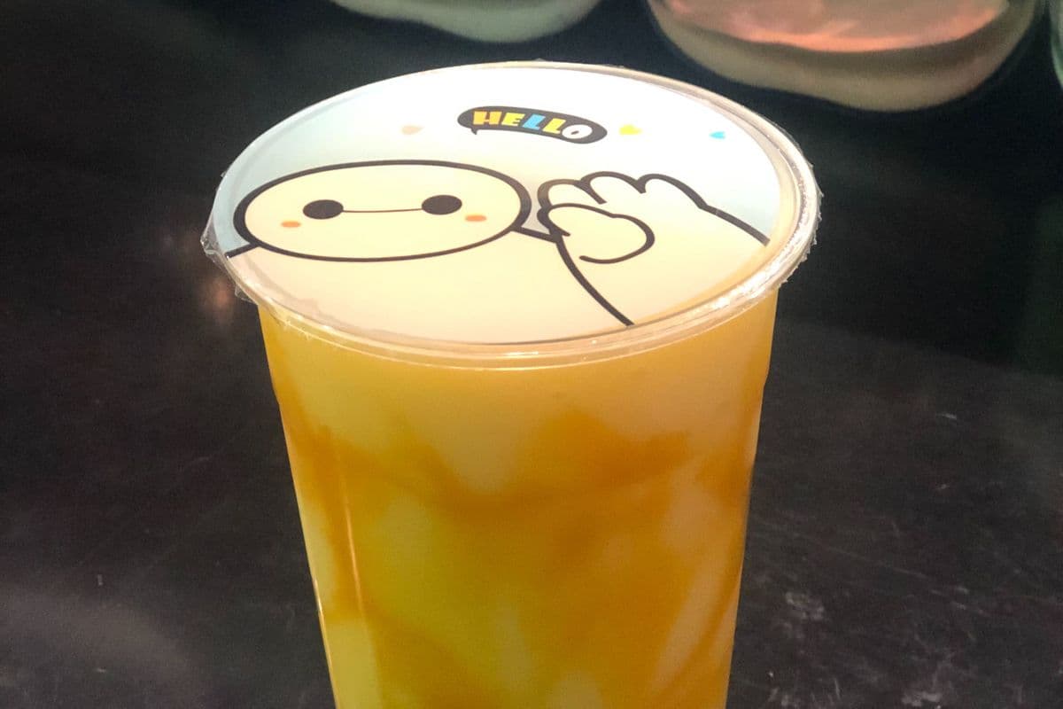 Mango Milk Tea 芒果