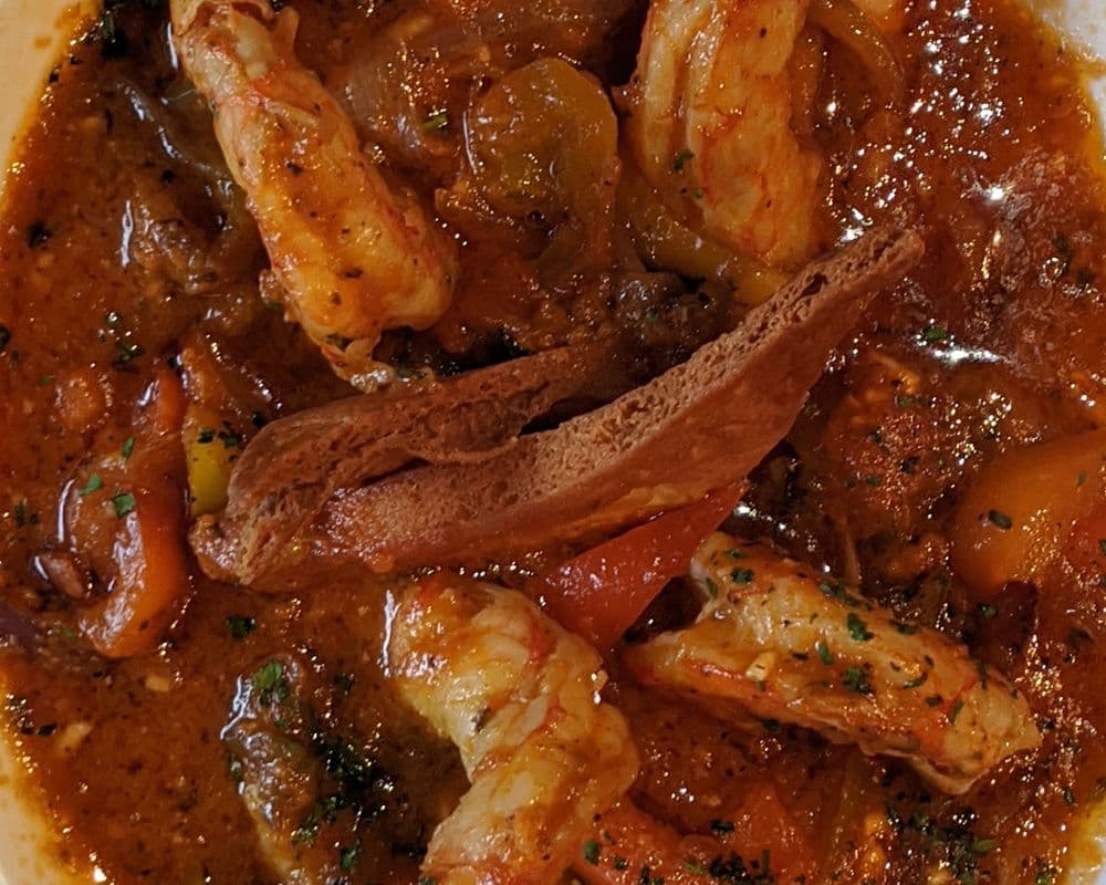 Garides Saganaki