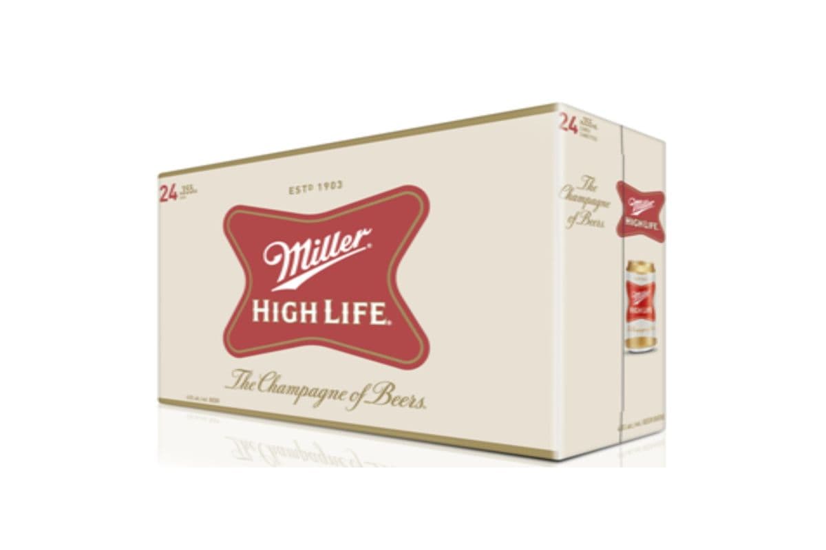 Miller High Life (24 Cans) (1 x 355ML)