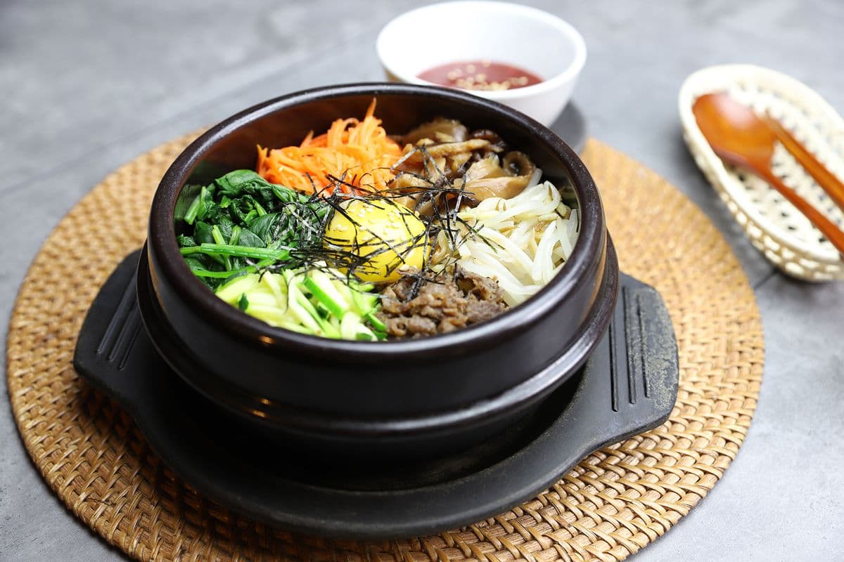 Korean Ishi Yaki (Beef Bibimbap)