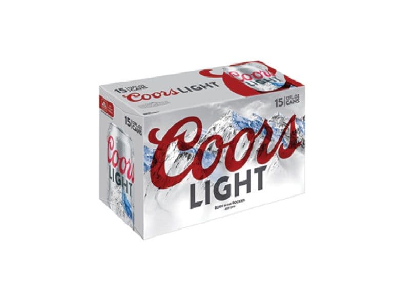 Coors Light (15 x 355 ml Cans)