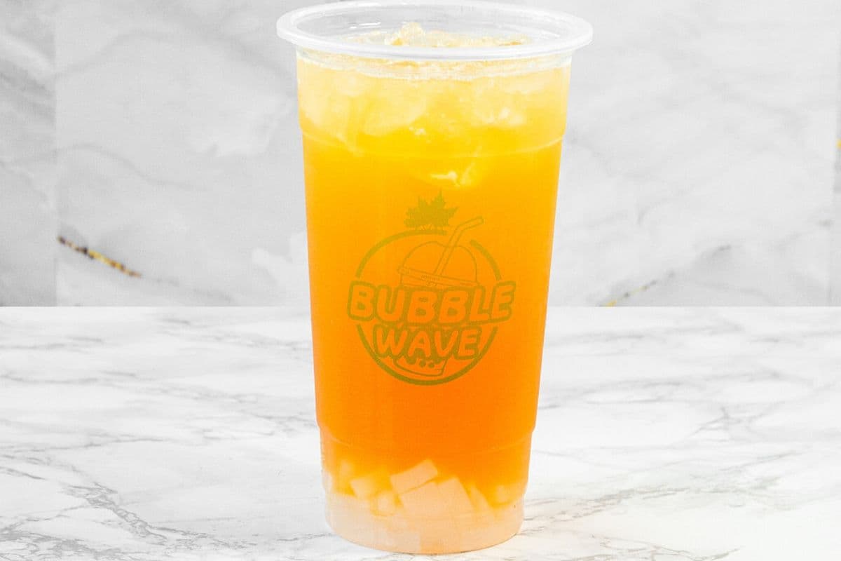 Bubble Wave Mango fruit Black Tea