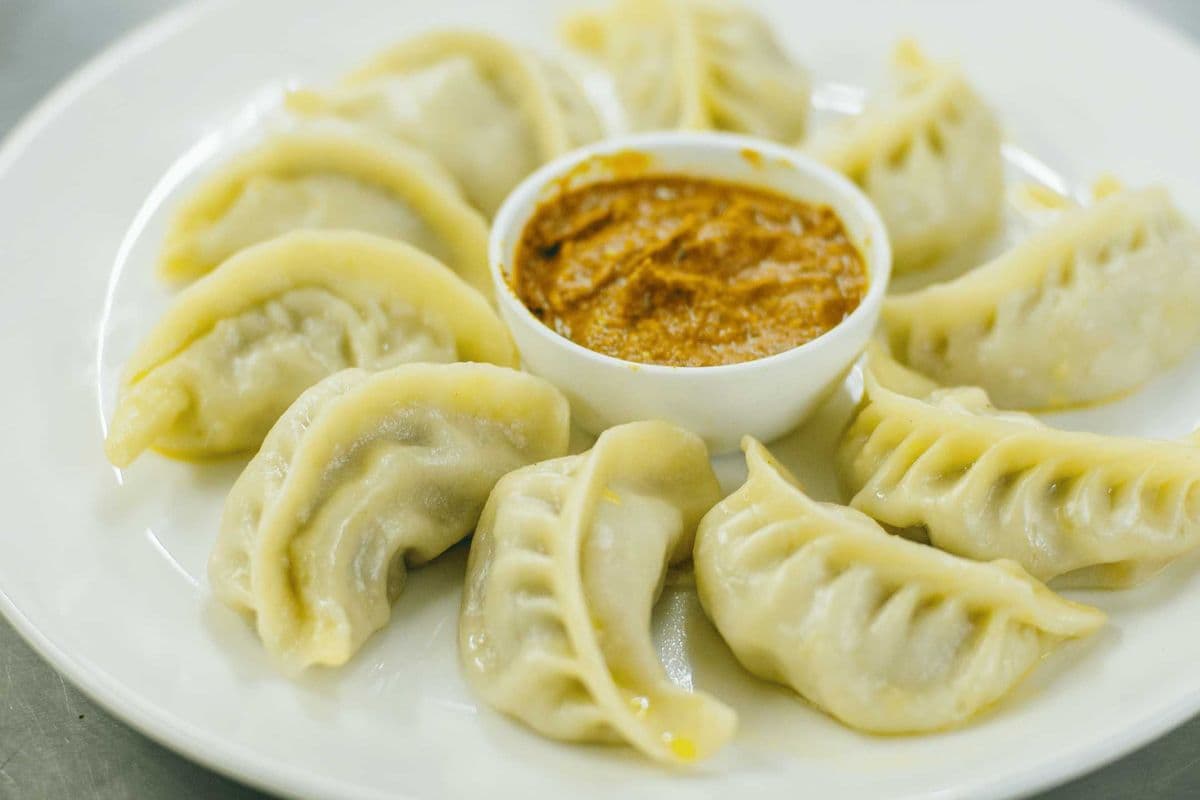VEG PUNJABI PANEER MOMO