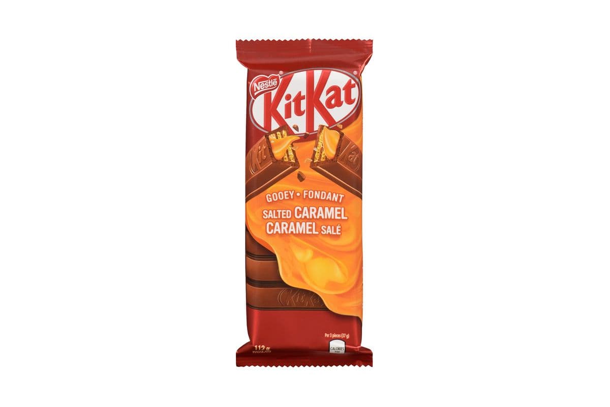 Kit Kat Salted Gooey Caramel Bar 112g - 77574