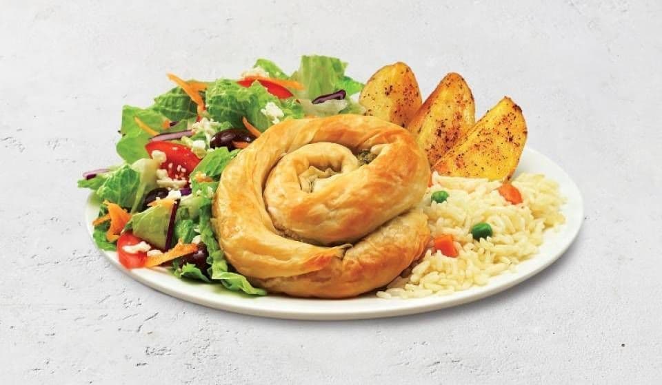 Spinach Cheese Pie Meal