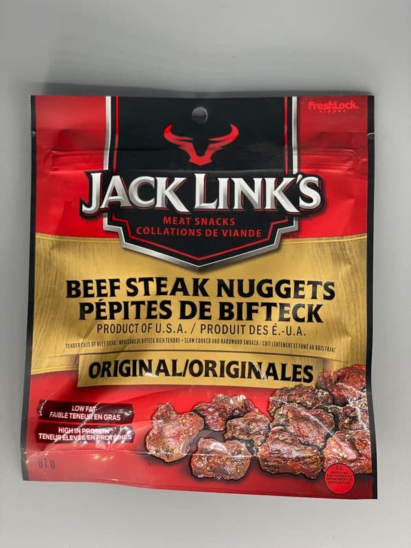 Jack Link's Beef Steak Nuggets Original