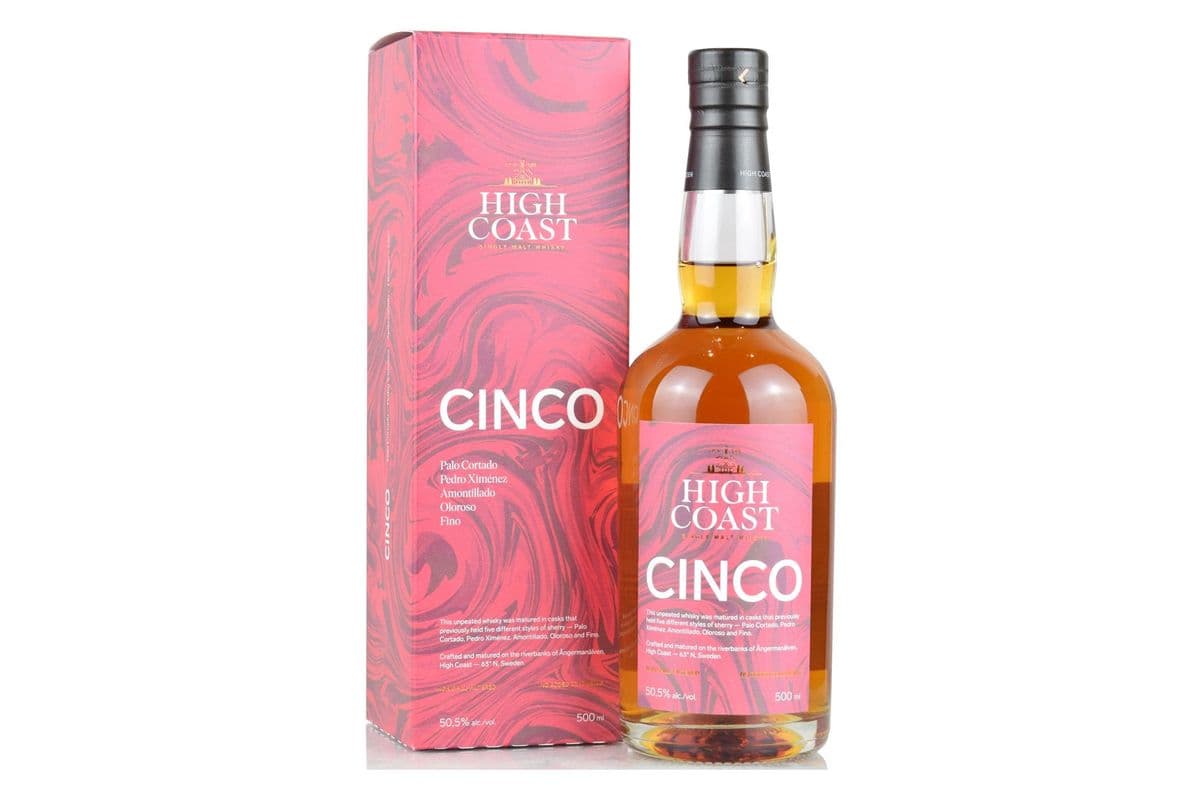 High Coast Cinco Sherry Cask ***CLEARANCE PRODUCT - $80 OFF*** (1 x 500mL)
