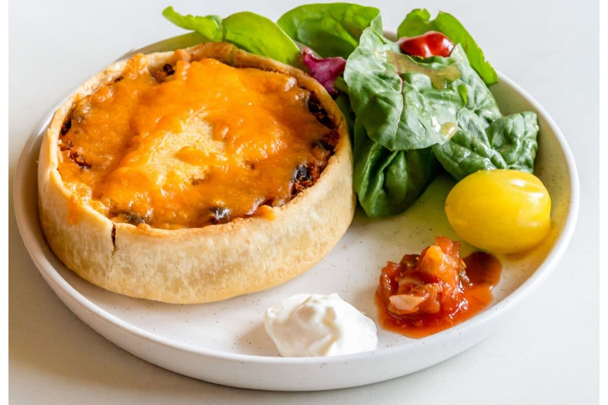 Quinoa and Black Bean Pie
