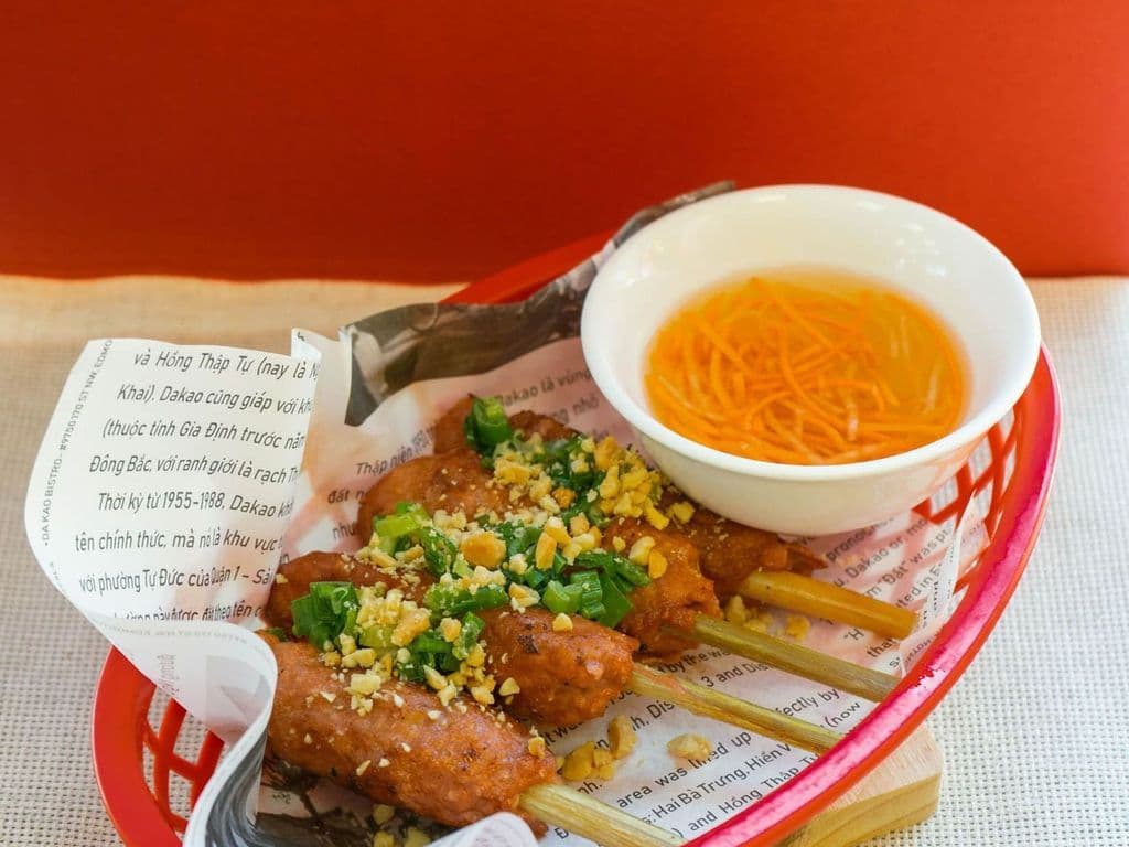 A5. Vietnamese Grilled Pork Sausage - Nem Nuong