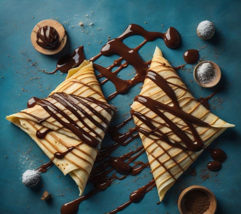 Basic Dark Chocolate Crepe (V)