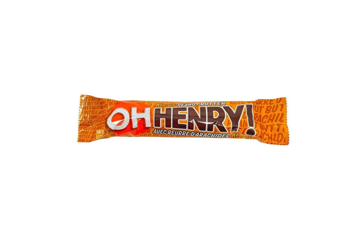 Hersheys Oh Henry Peanut Butter 58g RS