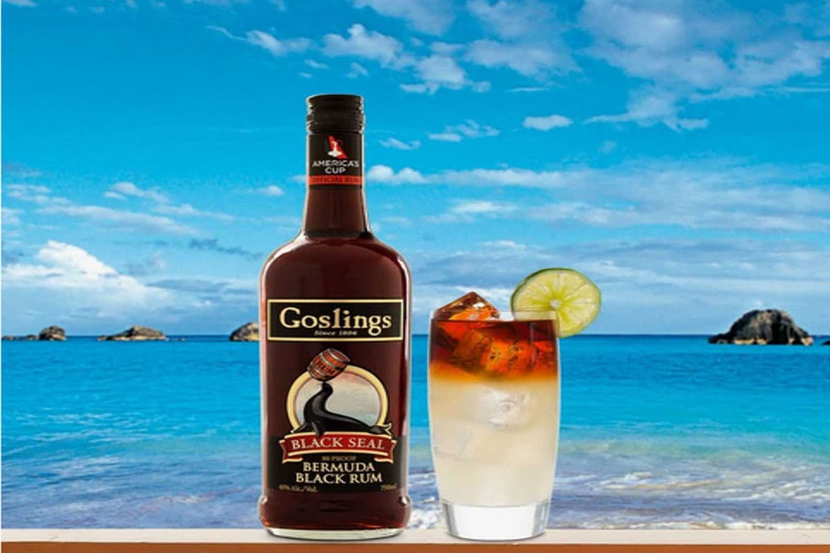 GOSLING'S BLACK RUM (1 x 750 ML)