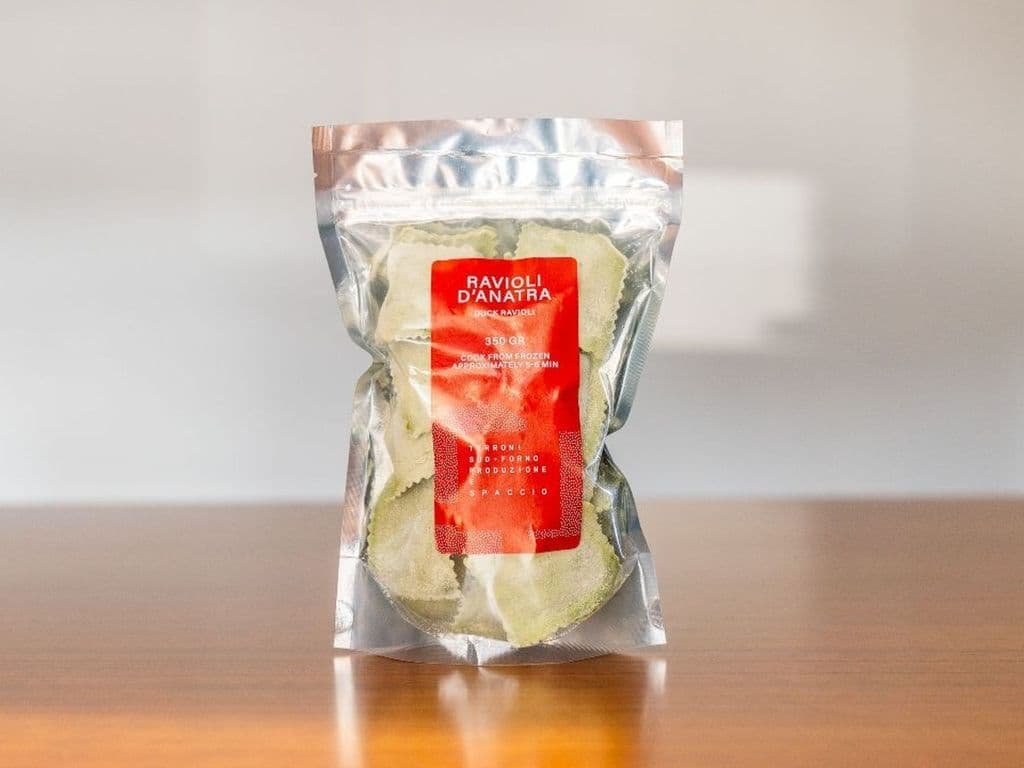 Frozen Duck Ravioli
